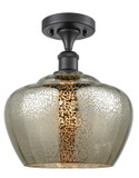 Semi-Flush Mts. Glass Down by Innovations ( 405 | 516-1C-BK-G96-L-LED Ballston ) 