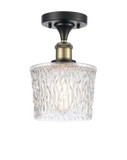 Semi-Flush Mts. Cage by Innovations ( 405 | 516-1C-BAB-G402-LED Ballston ) 