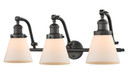 Bathroom Fixtures Three Lights by Innovations ( 405 | 515-3W-OB-G61-LED Franklin Restoration ) 