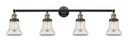 Bathroom Fixtures Four Lights by Innovations ( 405 | 215-BAB-G192 Franklin Restoration ) 