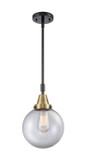 Mini Pendants Glass Down by Innovations ( 405 | 447-1S-BAB-G202-8-LED Caden ) 