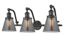 Bathroom Fixtures Three Lights by Innovations ( 405 | 515-3W-OB-G63 Franklin Restoration ) 