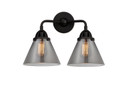Bathroom Fixtures Two Lights by Innovations ( 405 | 288-2W-BK-G43-LED Nouveau 2 ) 