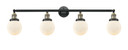 Bathroom Fixtures Four Lights by Innovations ( 405 | 215-BAB-G201-6-LED Franklin Restoration ) 