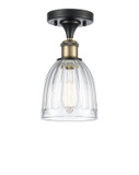 Semi-Flush Mts. Cage by Innovations ( 405 | 516-1C-BAB-G442-LED Ballston ) 