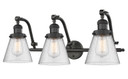 Bathroom Fixtures Three Lights by Innovations ( 405 | 515-3W-OB-G64-LED Franklin Restoration ) 