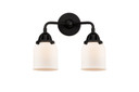Bathroom Fixtures Two Lights by Innovations ( 405 | 288-2W-BK-G51 Nouveau 2 ) 