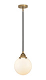 Mini Pendants Glass Down by Innovations ( 405 | 288-1S-BAB-G201-8-LED Nouveau 2 ) 