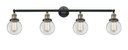 Bathroom Fixtures Four Lights by Innovations ( 405 | 215-BAB-G202-6-LED Franklin Restoration ) 