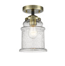 Semi-Flush Mts. Glass Down by Innovations ( 405 | 284-1C-BAB-G184 Nouveau ) 