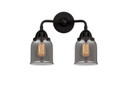 Bathroom Fixtures Two Lights by Innovations ( 405 | 288-2W-BK-G53 Nouveau 2 ) 