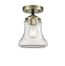 Semi-Flush Mts. Glass Down by Innovations ( 405 | 284-1C-BAB-G192 Nouveau ) 