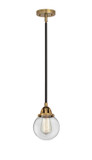 Mini Pendants Glass Down by Innovations ( 405 | 288-1S-BAB-G202-6 Nouveau 2 ) 