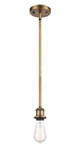 Mini Pendants Exposed Lamps by Innovations ( 405 | 516-1S-BB-LED Ballston ) 