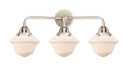 Bathroom Fixtures Three Lights by Innovations ( 405 | 288-3W-PN-G531-LED Nouveau 2 ) 