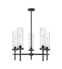 Mid. Chandeliers Glass Up by Innovations ( 405 | 471-5CR-WZ-G471-12CL Downtown Urban ) 