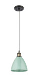 Mini Pendants Glass Down by Innovations ( 405 | 516-1P-BAB-MBD-75-SF-LED Ballston ) 