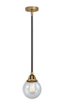 Mini Pendants Glass Down by Innovations ( 405 | 288-1S-BAB-G204-6-LED Nouveau 2 ) 