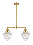 Linear/Island 2 Light Bar by Innovations ( 405 | 209-SG-G664-7-LED Franklin Restoration ) 