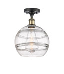 Semi-Flush Mts. Glass Down by Innovations ( 405 | 516-1C-BAB-G556-10CL Ballston ) 