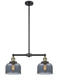 Mid. Chandeliers Glass Down by Innovations ( 405 | 209-BAB-G73 Franklin Restoration ) 