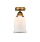 Semi-Flush Mts. Glass Down by Innovations ( 405 | 288-1C-BB-G181-LED Nouveau 2 ) 
