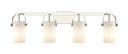 Bathroom Fixtures Four Lights by Innovations ( 405 | 423-4W-PN-G423-7WH Downtown Urban ) 