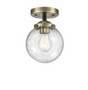 Semi-Flush Mts. Glass Down by Innovations ( 405 | 284-1C-BAB-G204-6 Nouveau ) 