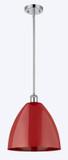 Mini Pendants Metal Shade by Innovations ( 405 | 516-1S-PC-MBD-12-RD Ballston ) 
