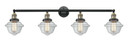 Bathroom Fixtures Four Lights by Innovations ( 405 | 215-BAB-G532-LED Franklin Restoration ) 