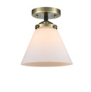 Semi-Flush Mts. Glass Down by Innovations ( 405 | 284-1C-BAB-G41 Nouveau ) 
