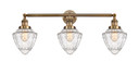 Bathroom Fixtures Three Lights by Innovations ( 405 | 205-BB-G664-7 Franklin Restoration ) 