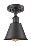 Semi-Flush Mts. Glass Down by Innovations ( 405 | 516-1C-BK-MBC-8-BK Ballston ) 
