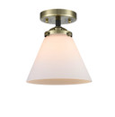 Semi-Flush Mts. Glass Down by Innovations ( 405 | 284-1C-BAB-G41-LED Nouveau ) 