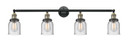 Bathroom Fixtures Four Lights by Innovations ( 405 | 215-BAB-G54-LED Franklin Restoration ) 