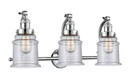 Bathroom Fixtures Three Lights by Innovations ( 405 | 515-3W-PC-G184-LED Franklin Restoration ) 