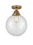 Semi-Flush Mts. Glass Down by Innovations ( 405 | 288-1C-BB-G202-12 Nouveau 2 ) 