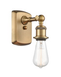 Sconces Single Glass by Innovations ( 405 | 516-1W-BB-LED Ballston ) 