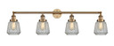 Bathroom Fixtures Four Lights by Innovations ( 405 | 215-BB-G142 Franklin Restoration ) 