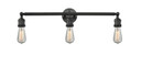 Bathroom Fixtures Three Lights by Innovations ( 405 | 205-BK Franklin Restoration ) 
