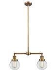 Linear/Island 2 Light Bar by Innovations ( 405 | 209-BB-G202-6-LED Franklin Restoration ) 