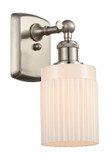 Sconces Single Glass by Innovations ( 405 | 516-1W-SN-G341-LED Ballston ) 