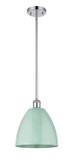 Mini Pendants Metal Shade by Innovations ( 405 | 516-1S-PC-MBD-9-SF Ballston ) 