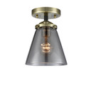 Semi-Flush Mts. Glass Down by Innovations ( 405 | 284-1C-BAB-G63-LED Nouveau ) 