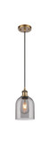 Mini Pendants Glass Down by Innovations ( 405 | 516-1P-BB-G558-6SM Ballston ) 