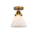 Semi-Flush Mts. Glass Down by Innovations ( 405 | 288-1C-BB-G41 Nouveau 2 ) 