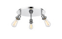 Flush Mounts Exposed Lamps by Innovations ( 405 | 516-3C-PC Ballston ) 