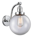 Sconces Single Glass by Innovations ( 405 | 515-1W-PC-G202-8-LED Franklin Restoration ) 