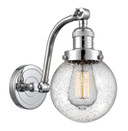 Sconces Single Glass by Innovations ( 405 | 515-1W-PC-G204-6 Franklin Restoration ) 