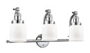 Bathroom Fixtures Three Lights by Innovations ( 405 | 515-3W-PC-G51-LED Franklin Restoration ) 